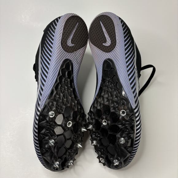 NIKE RACING Shoe Men 5.5 Zoom Rival M Black Gray Track Racing AH1020-004 - Picture 7 of 14